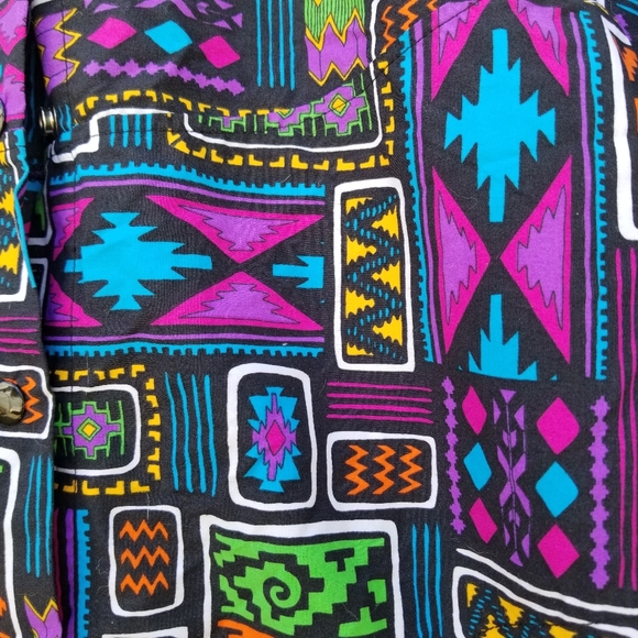 Vintage light wind breaker bomber jacket snap close - Picture 3 of 12